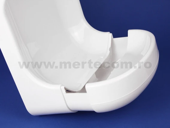 Uscător mâini plastic alb EcoJet Limpio 550W
