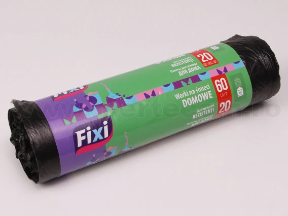 Saci menajeri rezistenti Fixi 60litri 20buc