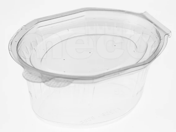 Caserole transparente cu capac PET 80cc