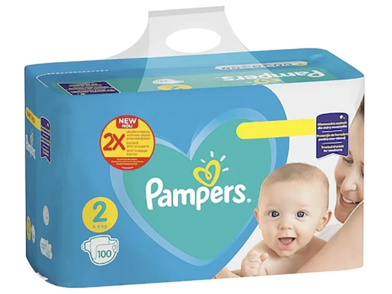 Pampers active baby numarul 2 100 bucati