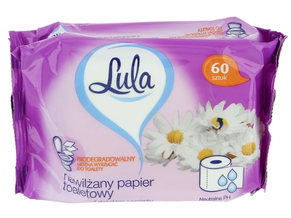 Hartie igienica umeda Lula 60buc
