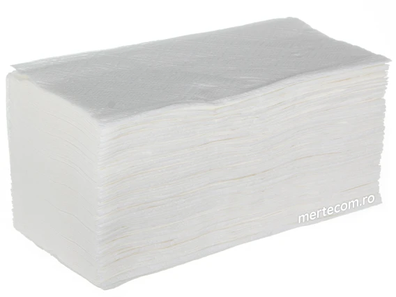 Prosoape hartie V economic alb 21x20cm 2straturi 150bucati
