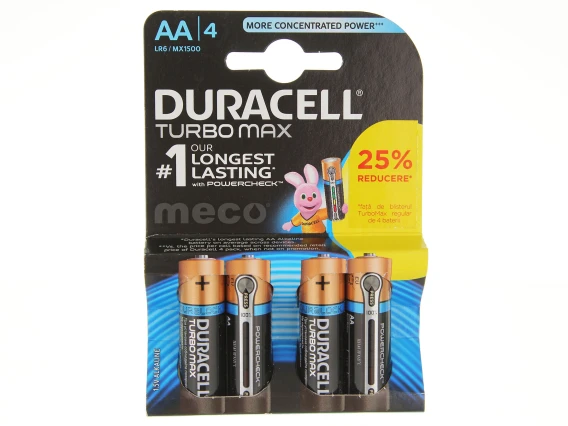 Baterii Duracell Turbo Max LR6 4buc