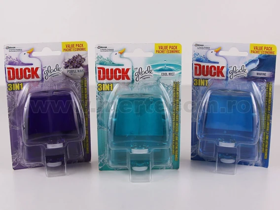 Rezerva lichida dubla pentru aparat toaleta Duck 3in1