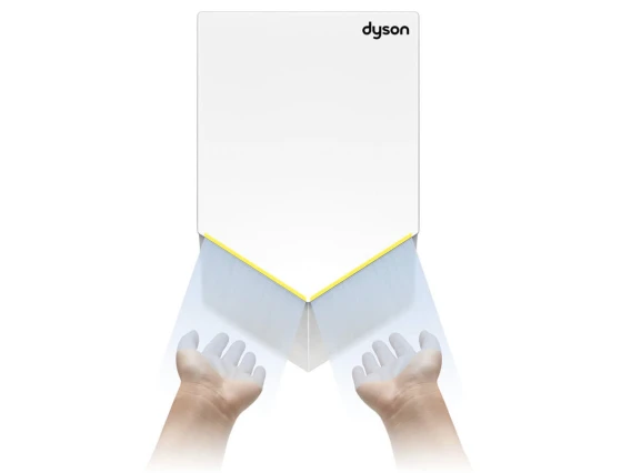 Uscător mâini Dyson Airblade HU02 1600W Alb
