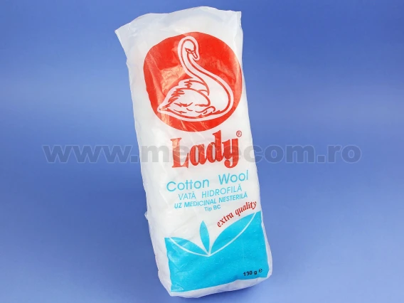 Vata hidrofila medicala Lady 130g