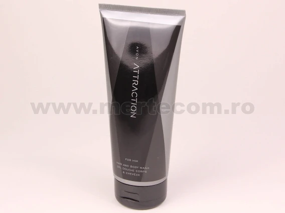 Gel de dus pentru par si corp Avon Attraction 200ml