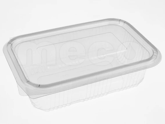 Caserole transparente cu capac PET 750cc