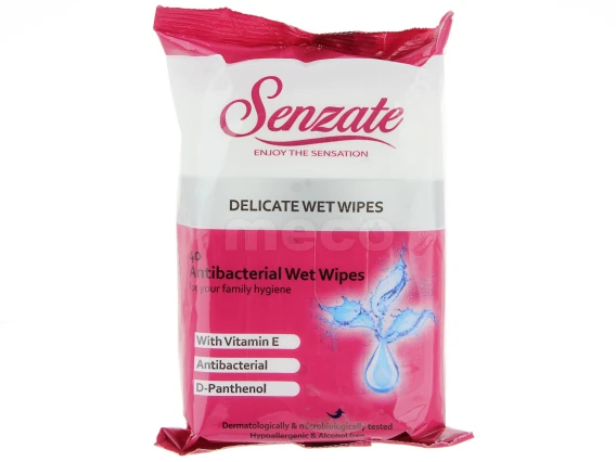 Servetele umede antibacteriene Senzate 40buc