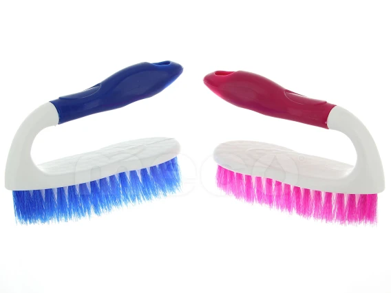 Perie plastic cu maner 13cm