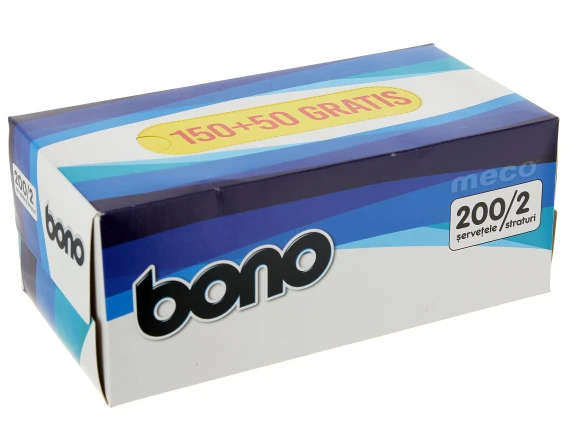 Servetele masa cutie Bono 2straturi 200bucati