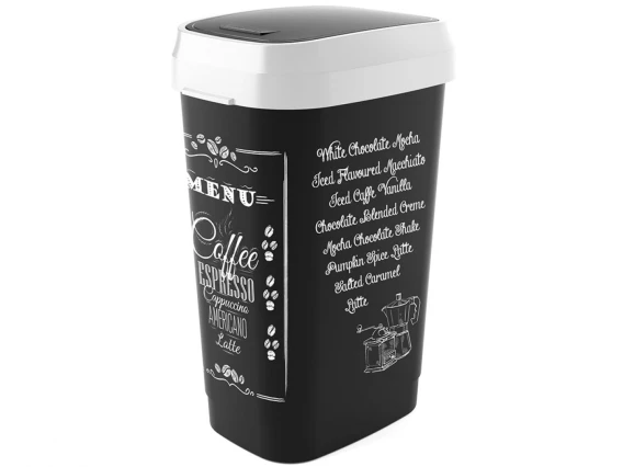Cos gunoi Coffee push-bin 50L H-61 cm