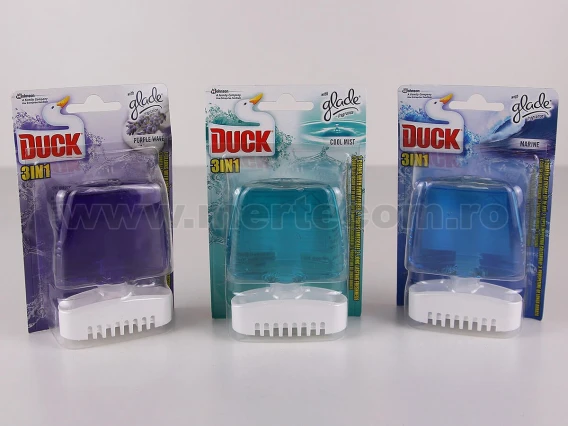 Aparat lichid pentru toaleta Duck 3in1