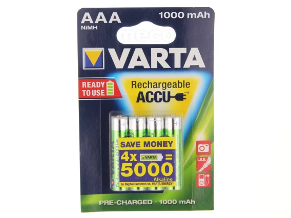 Acumulatori Varta 1000mAh AAA 4buc