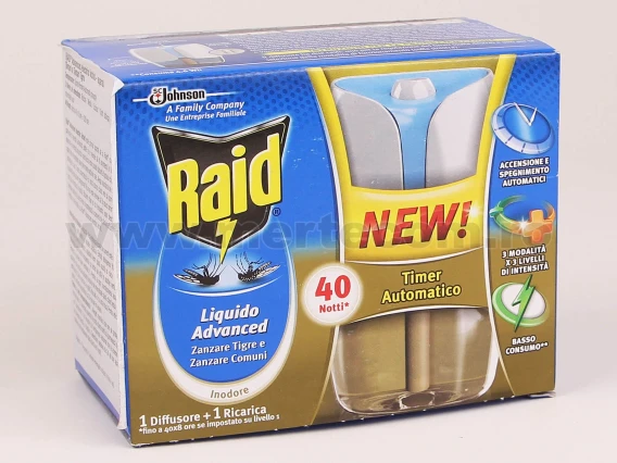 Aparat electric lichid si rezerva Raid Advanced