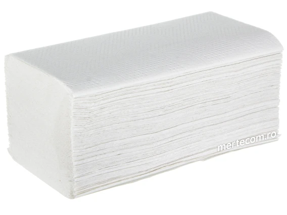 Prosoape pliate V Tork 290184 alb 23x23cm 2straturi 200bucati