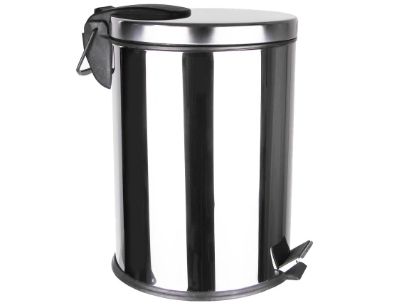 Cos gunoi inox lucios soft-close 30 litri H-46cm