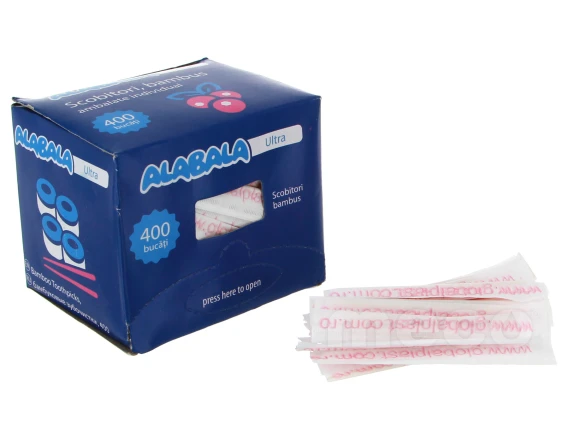 Scobitori ambalate individual 400bucati