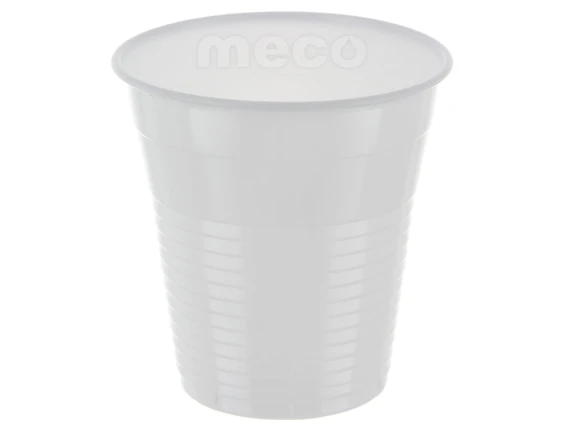 Pahar plastic alb 160 ml 100bucati