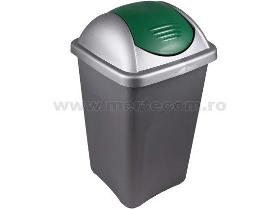 Cos gunoi colectare selectiva Multi 60 litri H-67 cm (Verde)
