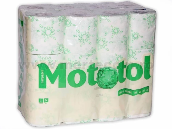 Hartie igienica Mototol 24role 15metri 2straturi