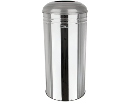 Cos gunoi inox lucios deschidere sus 40 litri H-60cm