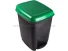 Cos gunoi cu pedala Caro 17 L H-43 cm (Verde)