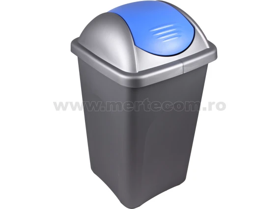Cos gunoi colectare selectiva Multi 30 litri H-48 cm (Albastru)