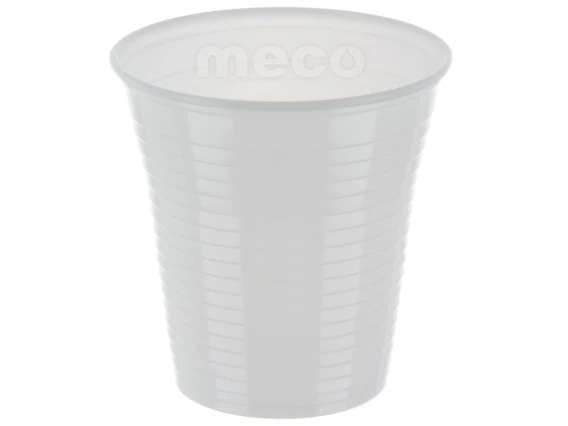 Pahar plastic alb Dopla 166ml 100buc