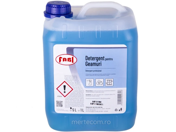 Fabi detergent geam anti-aburire 5 litri