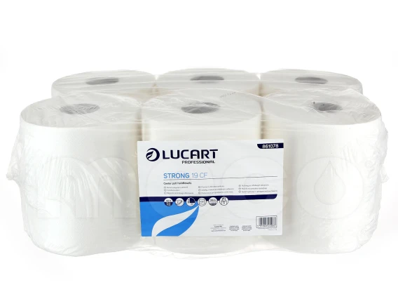 Prosop hartie rulou maxi extra-alb Lucart 861078 2straturi 100metri