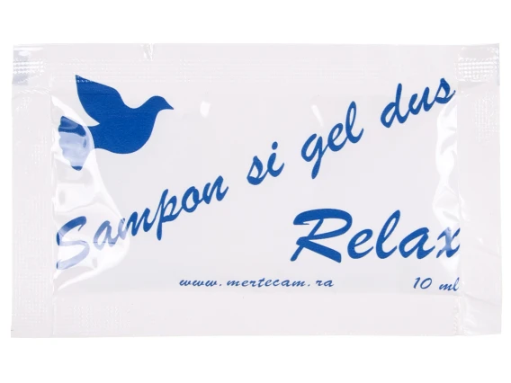Gel de dus pentru hotel si sampon 10 ml Relax 500 bucati
