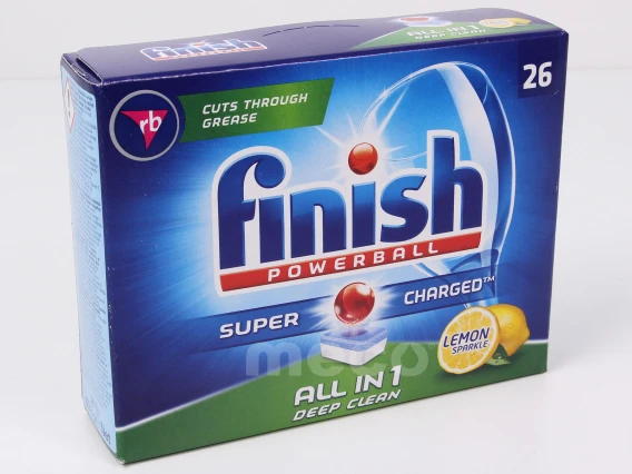 Detergent vase pentru masina de spalat Finish All in One, 26 tablete