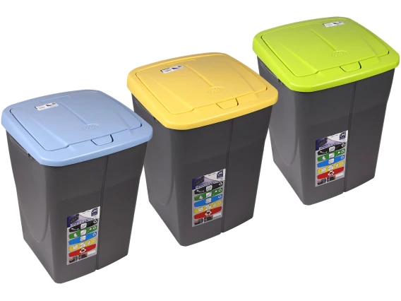 Cos gunoi colectare selectiva Ecobin 45L H-51 cm