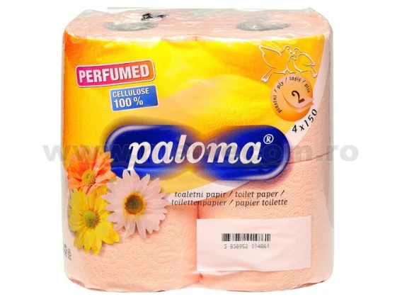 Hartie igienica Paloma parfumata 4buc 2straturi