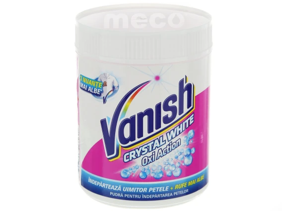 Detergent de indepartat pete Vanish 450 g Crystal White
