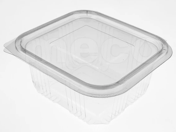 Caserole transparente cu capac PET 375cc