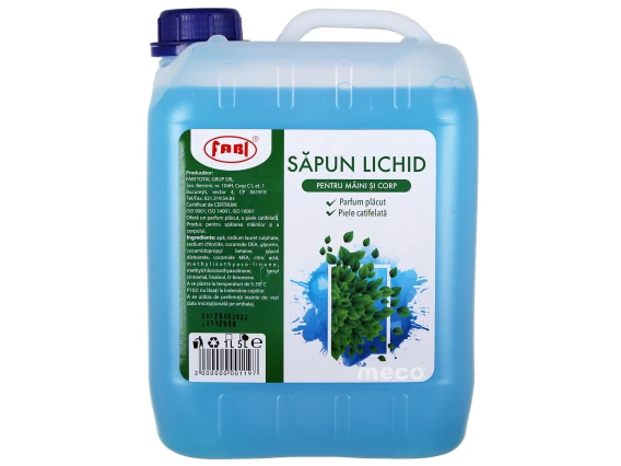 Săpun lichid cu glicerină Fabi 5 litri