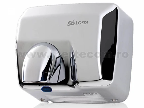 Uscător mâini inox lucios 2500W Losdi