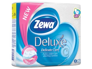 Hartie igienica Zewa parfumata 4role 3 straturi (Delicate Care)