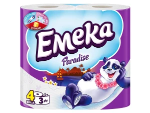 Hartie igienica parfumata Emeka 4role 3straturi
