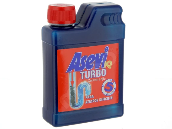 Gel desfundat tevi Asevi Turbo 450 ml