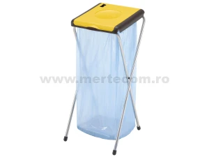 Suport sac colectare selectiva Nature 120litri H89cm (galben)
