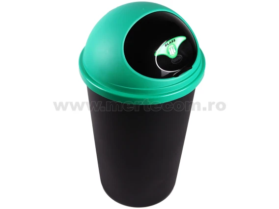 Cos gunoi Big Hoop 45 L H-72 cm (Verde)