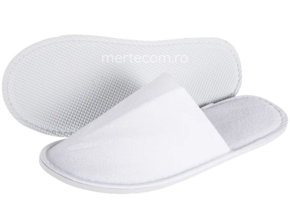 Papuci unica folosinta din frotir cu talpa EVA 4mm 100perechi Relax