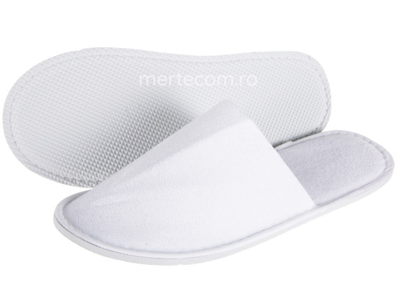 Papuci unica folosinta din frotir cu talpa EVA 4mm 100perechi Relax
