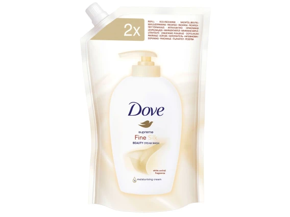 Săpun lichid cremă Dove rezervă  500 ml (Fine silk)
