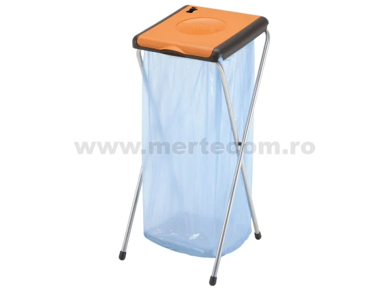 Suport sac colectare selectiva Nature 120litri H89cm (Portocaliu)