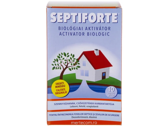 Bioactivator fose septice Septiforte 10plicuri