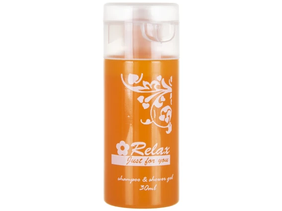 Gel de dus hotelier si sampon portocaliu 30 ml Relax